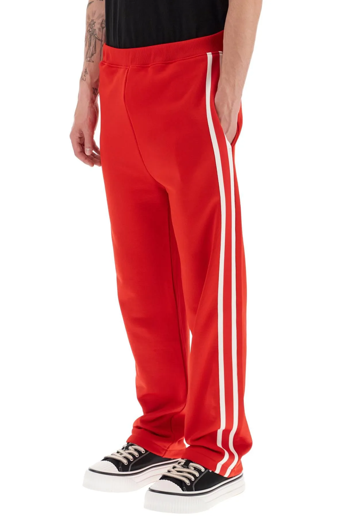 Ami paris track pants with side bands