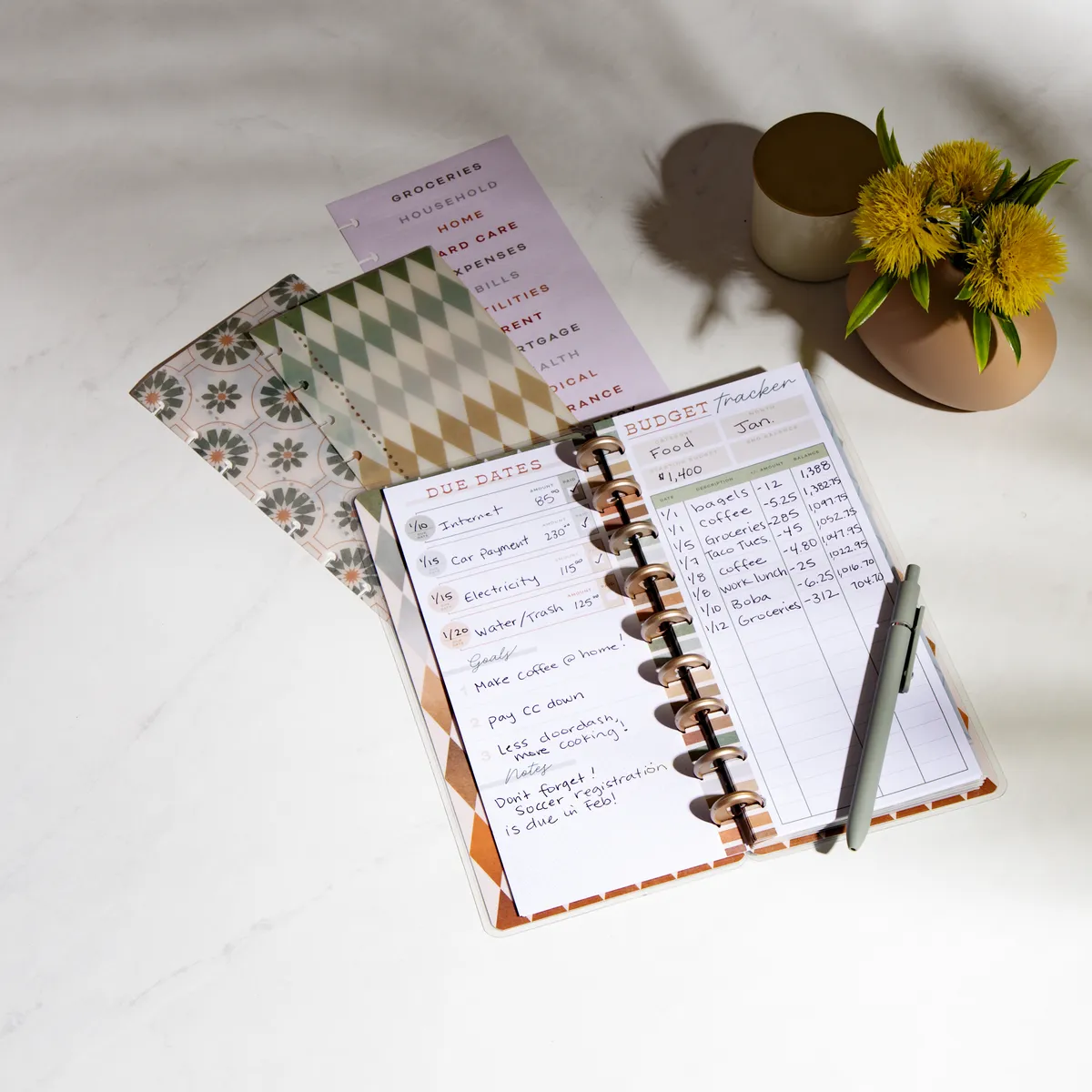 Budget - Skinny Classic Budget Tracker Bundle