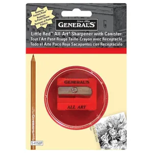 General's Little Red All Art Sharpener with Canister