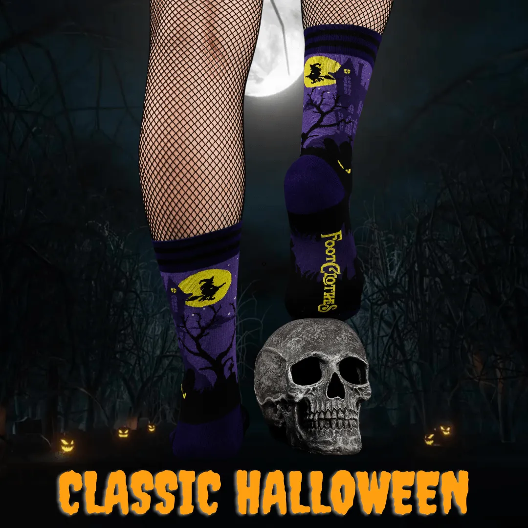 Haunted House Crew Socks