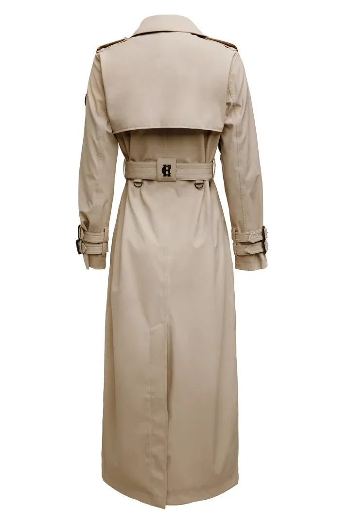 Holland Cooper Kendal Trench Coat in Stone