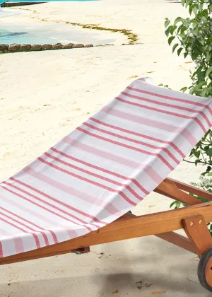 pink stripe turkish towel