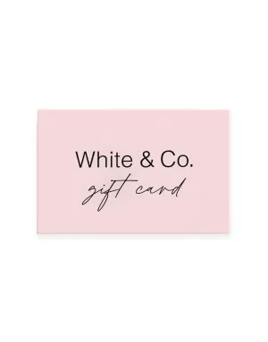 White & Co. Gift Card