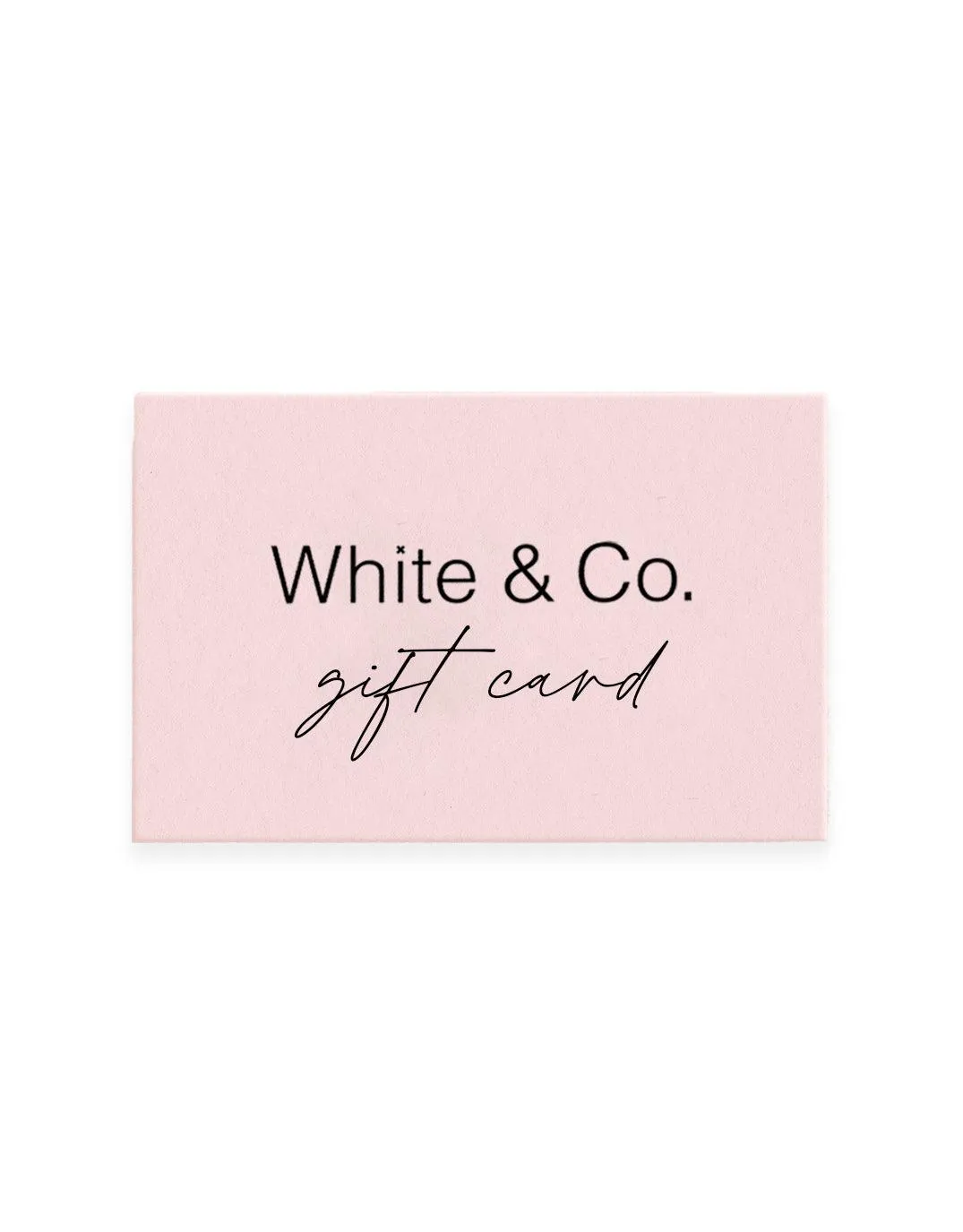 White & Co. Gift Card